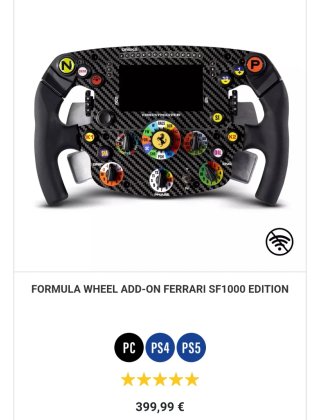 Thrustmaster Ferrari SF1000 Edition Pack