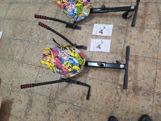 2 Patinetes Hrebor con ruedas