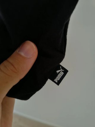 Camiseta Puma Hombre Negra