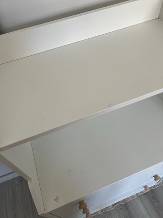 Mueble 3 cajones con balda superior