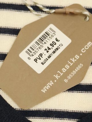 Blusa Klasiks Rayas Talla Única