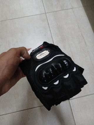 Guantes V-GOTO Racing Equip. Negro/Blanco