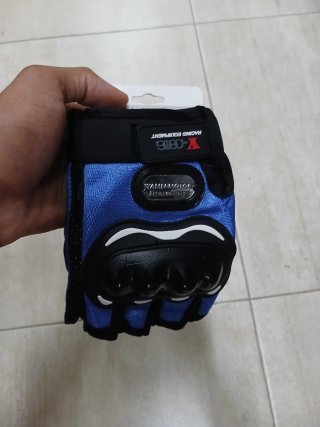 Guantes V-GOTO Racing Equip. Negro/Blanco
