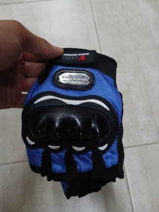 Guantes V-GOTO Racing Equip. Negro/Blanco