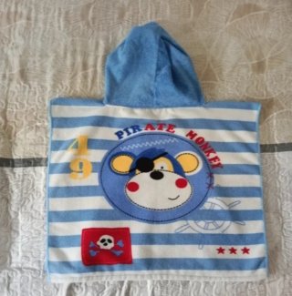 Capa de baño infantil Pirate Monkey