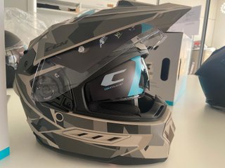 Casco CGM 366R Dual Dirt Negro Beige Talla S