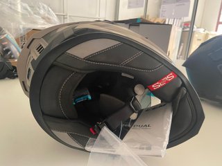 Casco CGM 366R Dual Dirt Negro Beige Talla S
