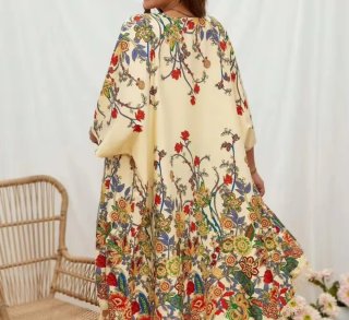 Kimono/Cardigan floral T/L