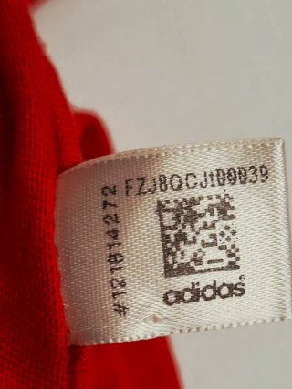 Camiseta Adidas Roja Talla XS