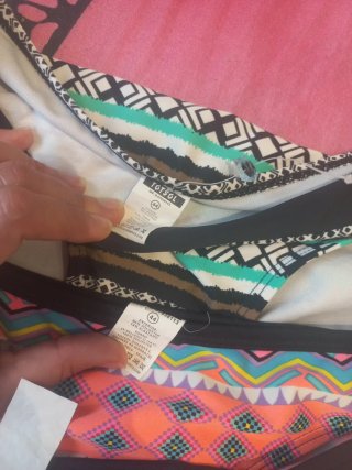 Bañadores bikini multicolor