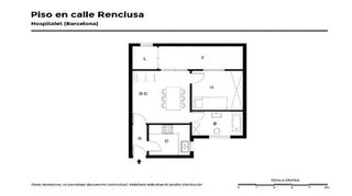 Piso en venta en Les Planes en Hospitalet de Llobregat, L´