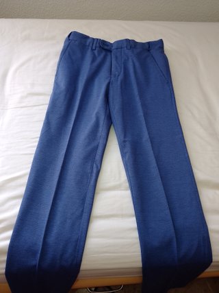 Traje chaqueta azul caballero joven T.38