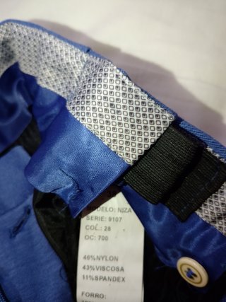 Traje chaqueta azul caballero joven T.38