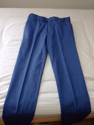 Traje chaqueta azul caballero joven T.38