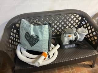 Depuradora de arena para piscina