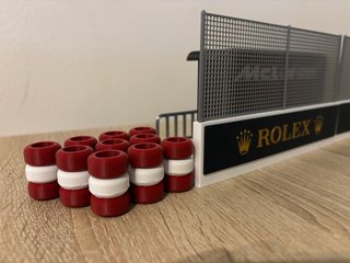 Barreiras Pitwall Scalextric