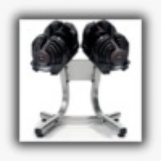 Mancuerna Ajustable 40Kg Tipo Bowflex