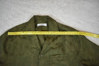 Camisa Resort Palmeras Verde Talla S
