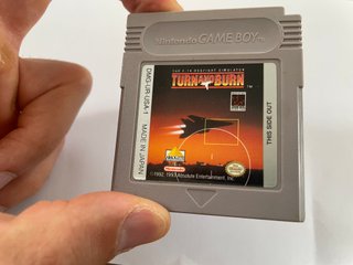 Turn and Burn Nintendo Game Boy Dmg-Ur-Usa-1 Origi