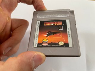 Turn and Burn Nintendo Game Boy Dmg-Ur-Usa-1 Origi