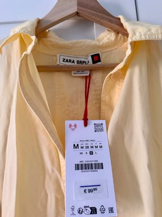 Vestido midi Zara