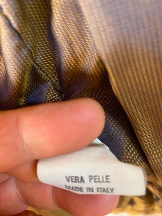 Giacca in Vera Pelle scamosciata vintage leggera