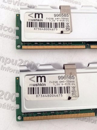 4GB 2X2GB MUSHKING PC3-10600  1333Mhz  090426