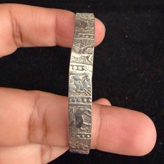 Brazalete Plata 925 Taxco Zodiaco