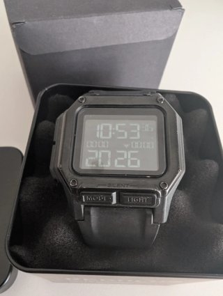 Nixon Regulus Reloj Digital Negro