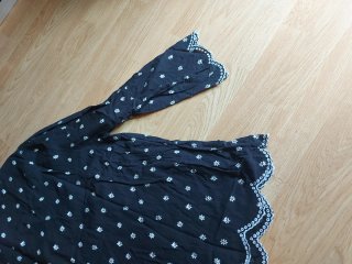 Blusa Style&Co Talla 3X Negra Flores