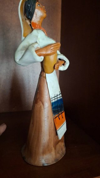Statuina siciliana anni '70 cm.26