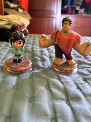 Figuras Disney Infinity Ralph y Vanellope