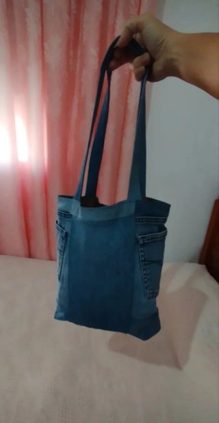 Bolso Tote Bag Vaquero Artesanal