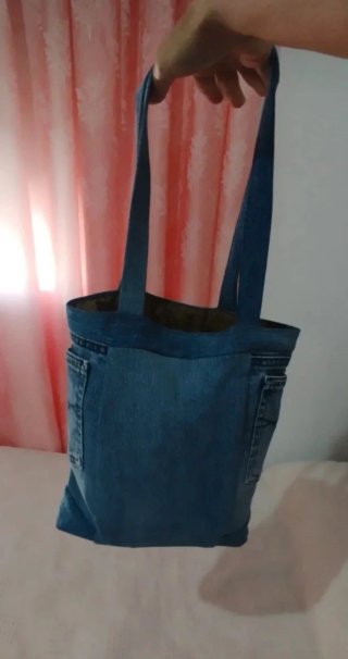 Bolso Tote Bag Vaquero Artesanal