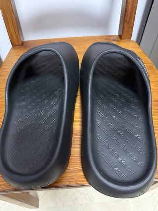 Ciabatte Quiksilver nere taglia 12USA/ 46 nuove