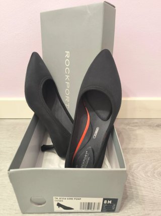 Zapatos salón Rockport negros talla 39