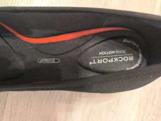 Zapatos salón Rockport negros talla 39