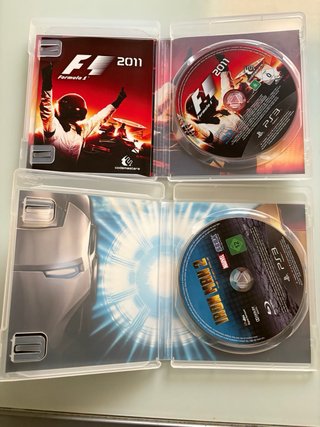 Lote 4 Juegos PS3: GT5, F1 2010, F1 2011, Iron Man