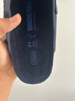 Ciabatte Birkenstock Boston Blu