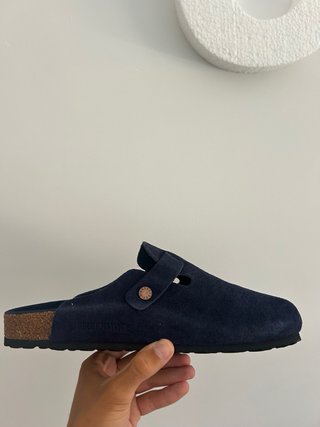 Ciabatte Birkenstock Boston Blu