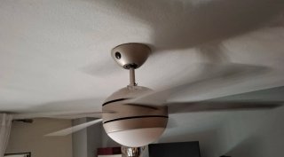 Lámpara ventilador de techo