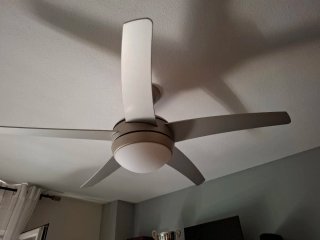 Lámpara ventilador de techo