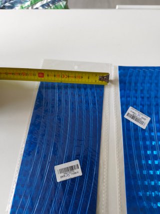 Tiras Adhesivas Llantas Azules (Pack 2)
