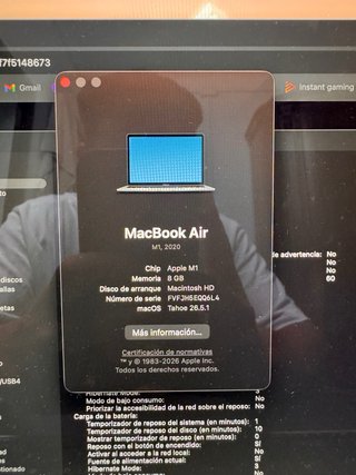 MacBook Air M1 Gris Espacial