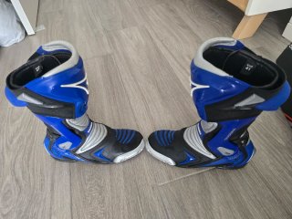 Botas de Moto Diadora Azules