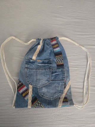 Mochila manchega hecha a mano
