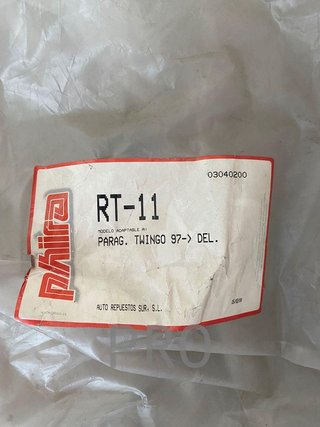 Paragolpes delantero Renault Twingo nuevo