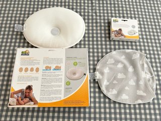 Almohada y funda plagiocefalia Mimos