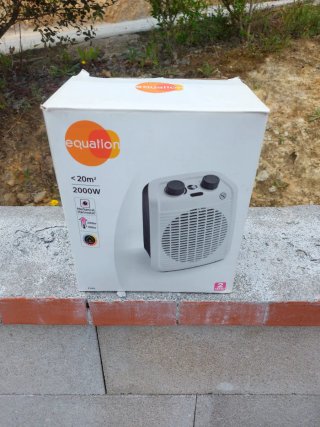 Calefactor Eléctrico Equation 1000W/2000W