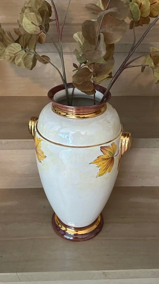 Jarrón decorativo de cerámica